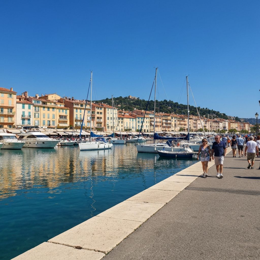 Les ports de Menton